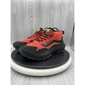 Vans MTE CrossPath Mid Womens Size 8 Black Orange Hiking Sneakers Shoes